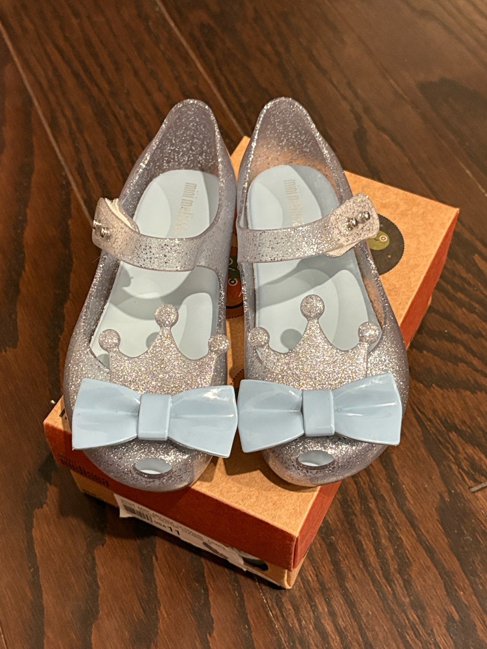 Mini Melissa Glitter Princess shoes
